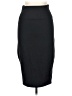 Unbranded Solid Black Casual Skirt Size L - photo 1