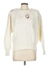 Zero Floral Ivory Pullover Sweater Size L - photo 1