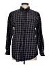 Assorted Brands 100% Cotton Checkered-gingham Black Long Sleeve Button-Down Shirt Size M - photo 1