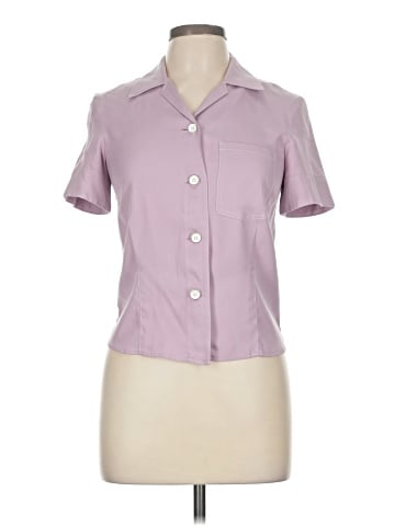 Lorod Short Sleeve Silk Top (view 1)