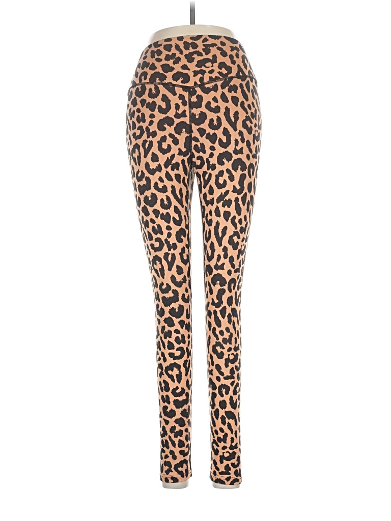 Pre-owned Balance Athletica Leggings In Brown