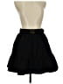 LDT 100% Polyester Solid Black Casual Skirt Size 6 - photo 1