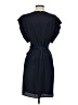 Eliza J 100% Polyester Solid Blue Casual Dress Size 4 - photo 2