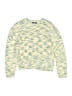 FRESHMAN 100% Polyester Tie-dye Yellow Pullover Sweater Size L (kids) - photo 1