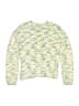 FRESHMAN 100% Polyester Tie-dye Yellow Pullover Sweater Size L (kids) - photo 2