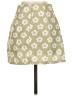 Shein 100% Polyester Floral Green Casual Skirt Size XS - photo 2