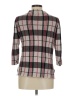 Belldini Plaid Gray Cardigan Size M - photo 2
