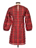 J.Crew Plaid Red Casual Dress Size XXS - photo 2