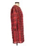 J.Crew Plaid Red Casual Dress Size XXS - photo 4