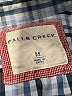 Falls Creek 100% Cotton Plaid Blue Long Sleeve Button-Down Shirt Size M (kids) - photo 3