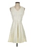 Francesca's Ivory Cocktail Dress Size XS - photo 1