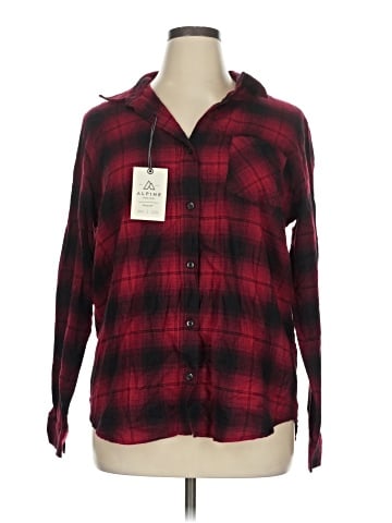 Alpine Design Long Sleeve Button-Down Shirt (view 1)