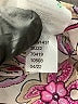 Unbranded 100% Polyester Floral Pink Ivory Short Sleeve Blouse Size M - photo 9
