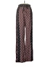 Bebop 100% Rayon Print Red Casual Pants Size XS - photo 1