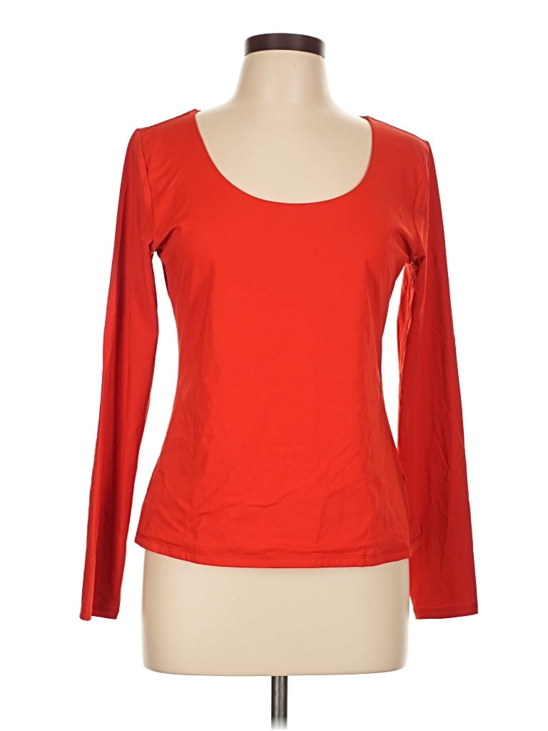 Pre-owned Worthington 3/4 Sleeve T-shirt In Red