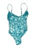 Hutch Paisley Teal One Piece Swimsuit Size XS - photo 2