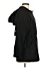 Larry Levine Black Trenchcoat Size XS - photo 4