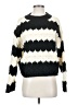 Line & Dot 100% Polyester Houndstooth Black Pullover Sweater Size XS - photo 1
