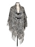 Collection 18 100% Acrylic Gray Poncho One size - photo 1