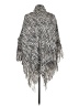 Collection 18 100% Acrylic Gray Poncho One size - photo 2