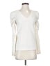 Ann Taylor LOFT Ivory Long Sleeve T-Shirt Size XS - photo 1