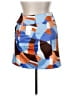 Forever 21 Plus Graphic Blue Casual Skirt Size 0X - photo 1