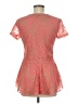 Style&Co 100% Polyester Pink Short Sleeve Blouse Size M - photo 2