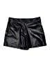 Zara Metallic Black Shorts Size M - photo 1