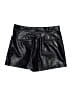 Zara Metallic Black Shorts Size M - photo 2