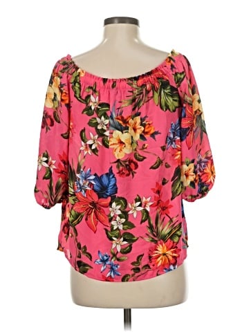 F&F Clothing 3/4 Sleeve Blouse (view 2)