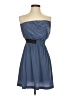 Ecote Solid Blue Cocktail Dress Size S - photo 1