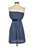 Ecote Solid Blue Cocktail Dress Size S - photo 2