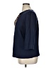 Unbranded Blue 3/4 Sleeve Blouse Size XL (estimated) - photo 5