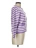 Unbranded Stripes Purple Cardigan Size M (estimated) - photo 4