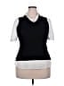Unbranded Black Short Sleeve Blouse Size L (estimated) - photo 1