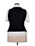 Unbranded Black Short Sleeve Blouse Size L (estimated) - photo 2