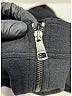 Burberry Solid Black Gray Formal Skirt Size 12 - photo 5