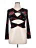 autumn adeigbo Black Long Sleeve Top Size 10 - photo 1