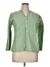 Unbranded Green 3/4 Sleeve Button-Down Shirt Size XL - photo 1