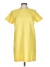 Zara Basic Solid Yellow Casual Dress Size L - photo 1