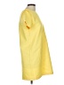 Zara Basic Solid Yellow Casual Dress Size L - photo 4