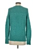 Ann Taylor LOFT Solid Teal Pullover Sweater Size XS - photo 2