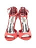 Badgley Mischka Color Block Pink Red Heels Size 9 1/2 - photo 2