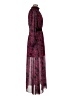 LDT 100% Polyester Burgundy Casual Dress Size 8 - photo 4