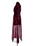 LDT 100% Polyester Burgundy Cocktail Dress Size 6 - photo 5