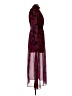 LDT 100% Polyester Burgundy Cocktail Dress Size 6 - photo 4