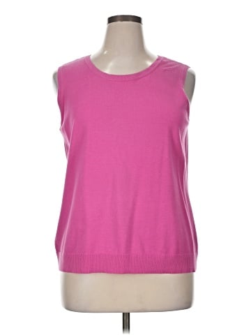 Christopher & Banks Sleeveless T-Shirt (view 1)