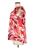 Jodifl 100% Polyester Pink Red Short Sleeve Blouse Size L - photo 5