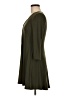 Forever 21 Solid Green Casual Dress Size M - photo 5