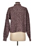 Old Navy Tweed Burgundy Turtleneck Sweater Size M (tall) - photo 2